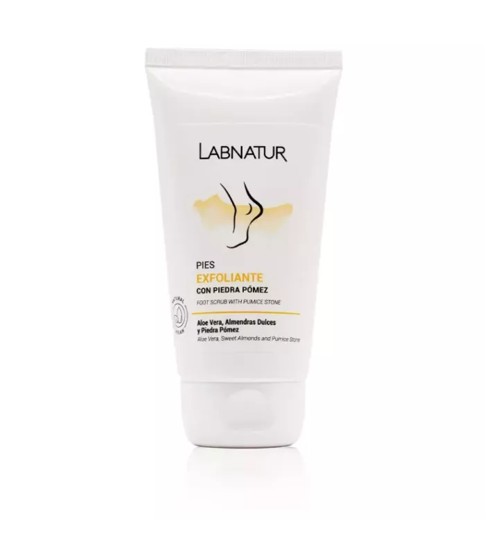 Crema de Pies Exfoliante SYS con ingredientes como Aloe Vera