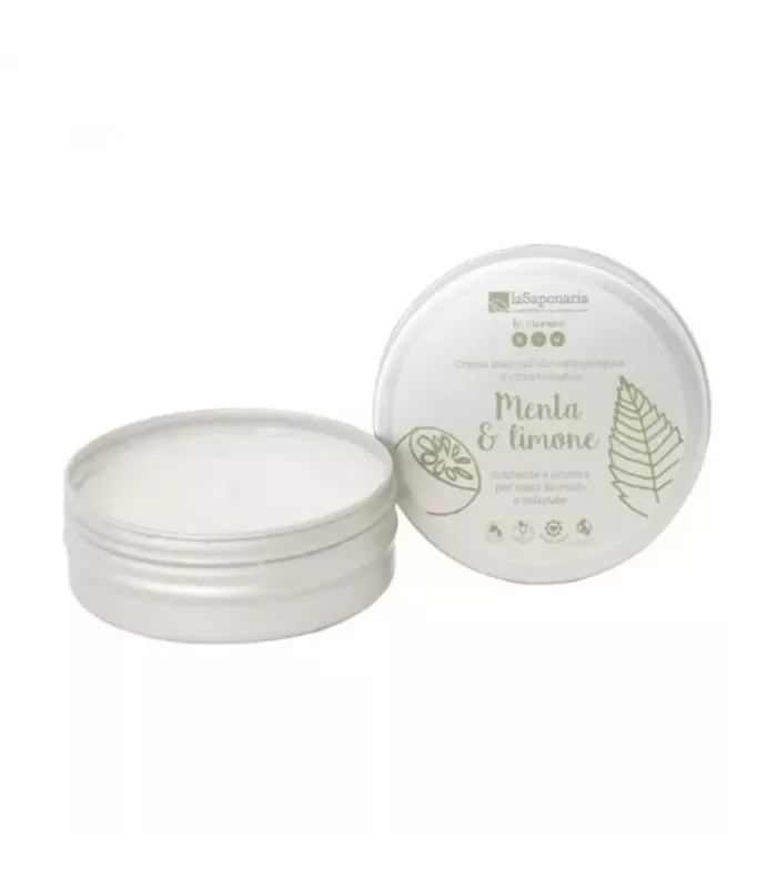 Crema de manos de menta y limón de La Saponaria