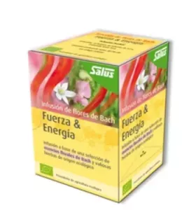 Infusión de flores de Bach "Fuerza & Energía" con hierbas y esencias Hornbeam