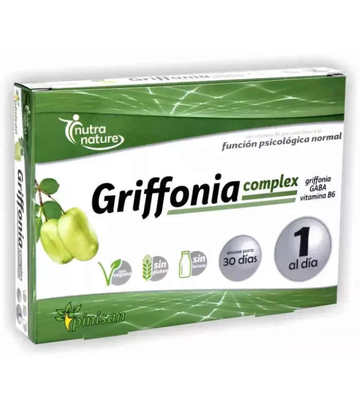Imagen del complemento alimenticio Griffonia Complex Nutranature de Pinisán
