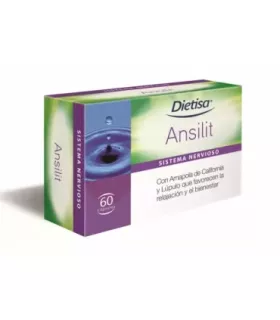 Imagen de complemento alimenticio con extractos de Amapola de California y Lúpulo para promover la relajación.