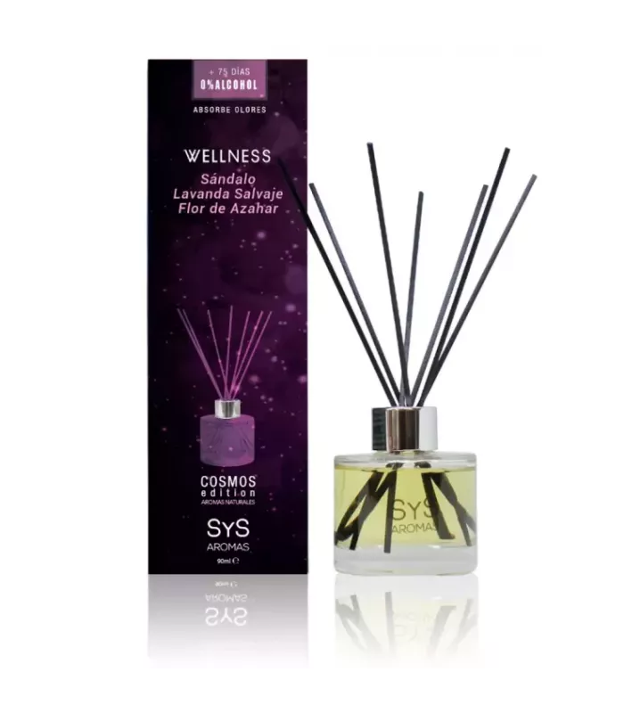 Ambientador Mikado Cosmos edición Wellness con aromas de Sándalo