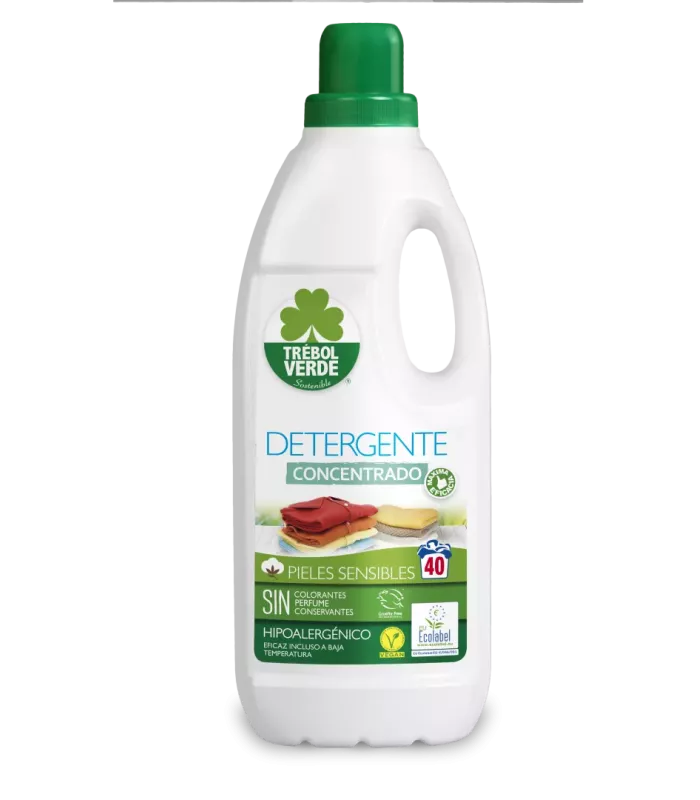Detergente líquido ecológico para lavado a máquina