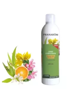 Spray purificador AROMAFORCE con aceites esenciales 100% naturales para un ambiente sano.
