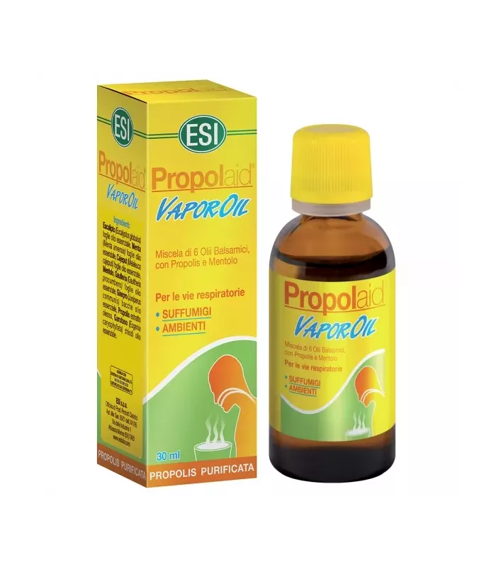 Imagen de mezcla de aceites balsámicos naturales con Propóleo para vahos