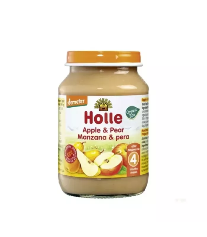 Potito de manzana y pera para bebés a partir de 4 meses