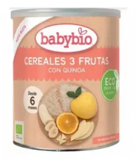 Imagen de preparado de cereales con 3 frutas bio y quinoa