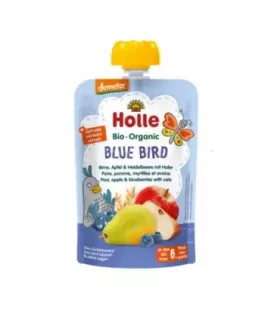 Smoothies Holle: merienda saludable y fácil de comer para niños a partir de 6 meses.