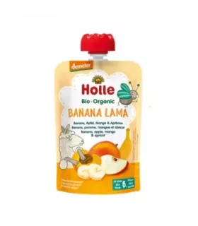 Smoothies Holle: merienda saludable y fácil de comer para niños a partir de 6 meses.