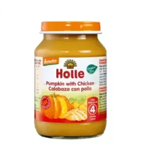 Tarrito de Calabaza con Pollo de Holle