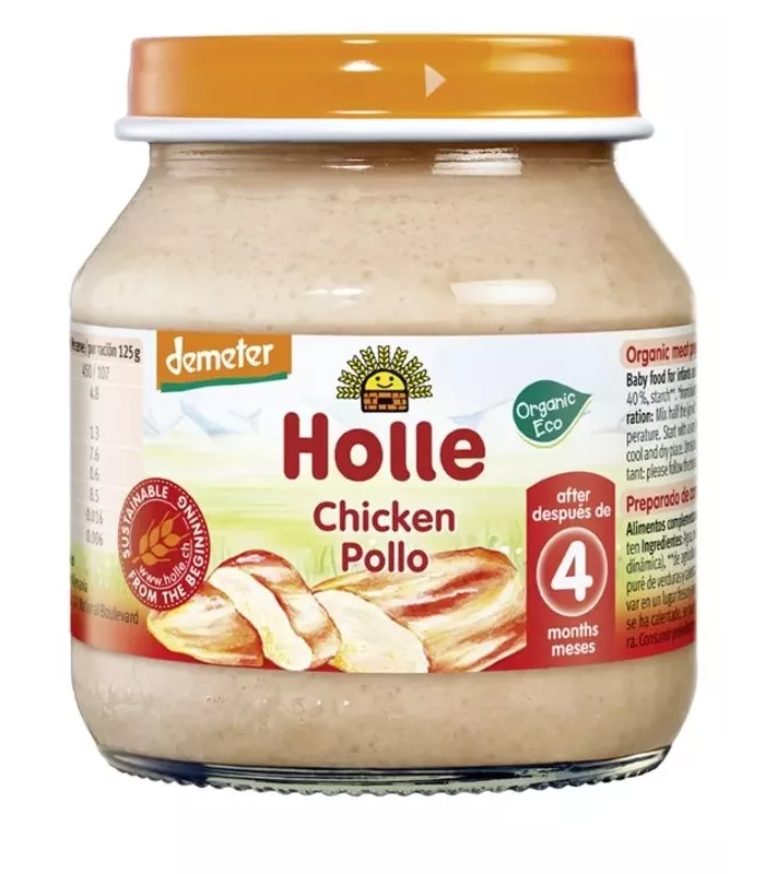 Imagen de carne de pollo y harina de arroz