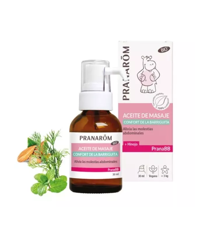 Imagen del aceite de masaje Confort de la barriguita