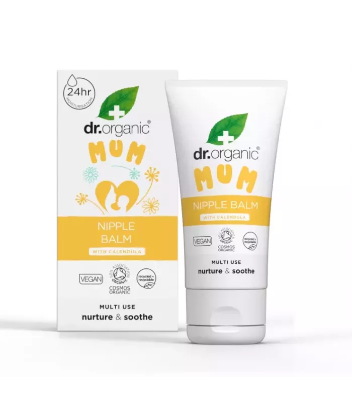 Bálsamo natural para aliviar y proteger pezones agrietados y piel seca.