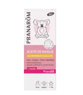 Aceite de masaje de almendras dulces con vainilla