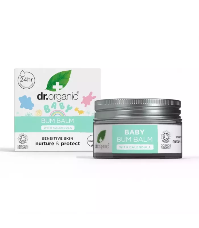 Bálsamo calmante y nutritivo 100% natural para la piel sensible del bebé.