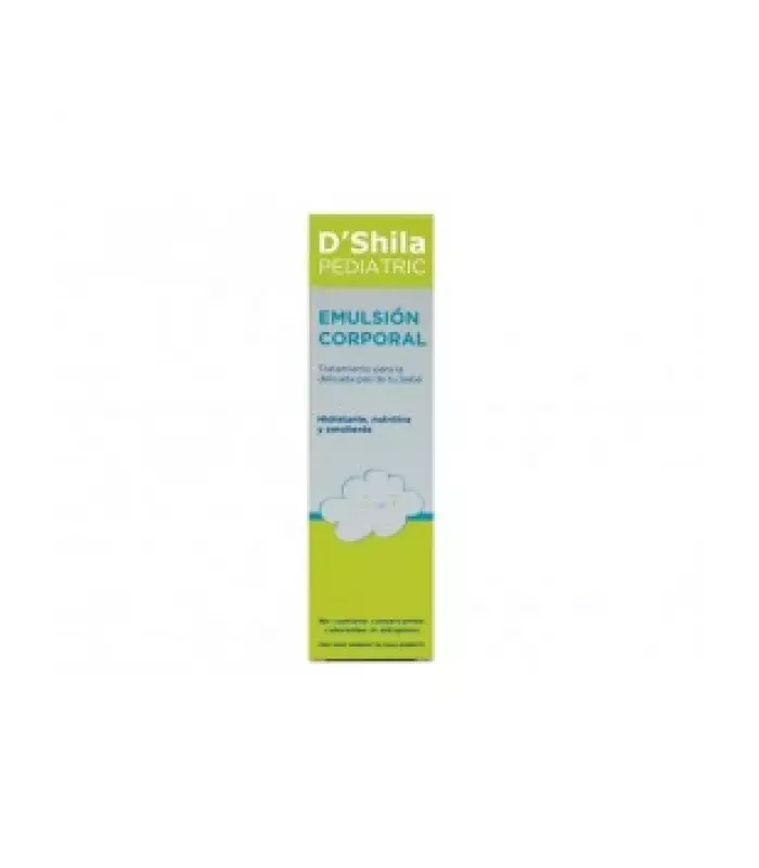 Emulsión corporal D'Shila PEDIATRIC para bebés