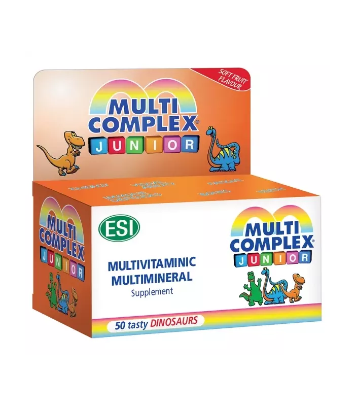 Imagen de frasco de 50 tabletas de vitaminas y minerales para niños