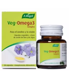 Aceite ecológico de semillas de lino y microalga Schizochytrium spp.