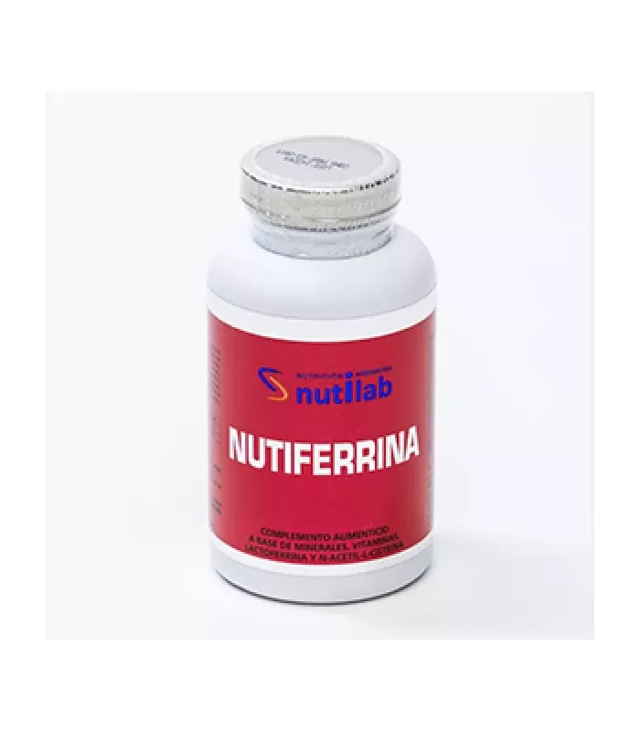 Cápsulas de complemento alimenticio con lactoferrina