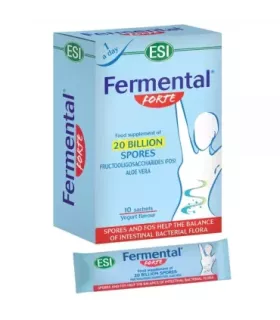Complemento alimenticio en sobres con Bacillus coagulans
