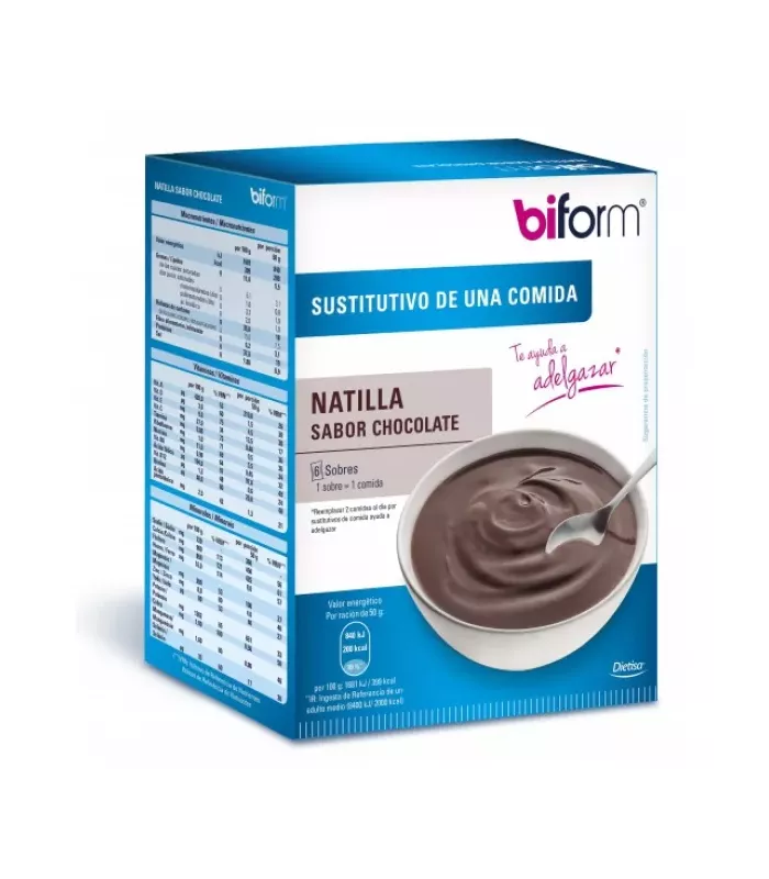 Natillas hipocalóricas para control de peso