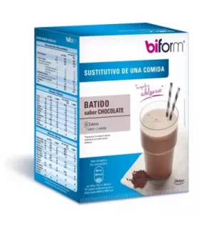 Batido hipocalórico de chocolate