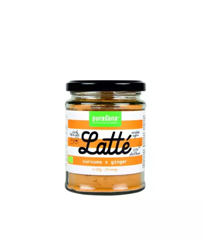 Imagen de un producto de cúrcuma y jengibre 100% vegetal
