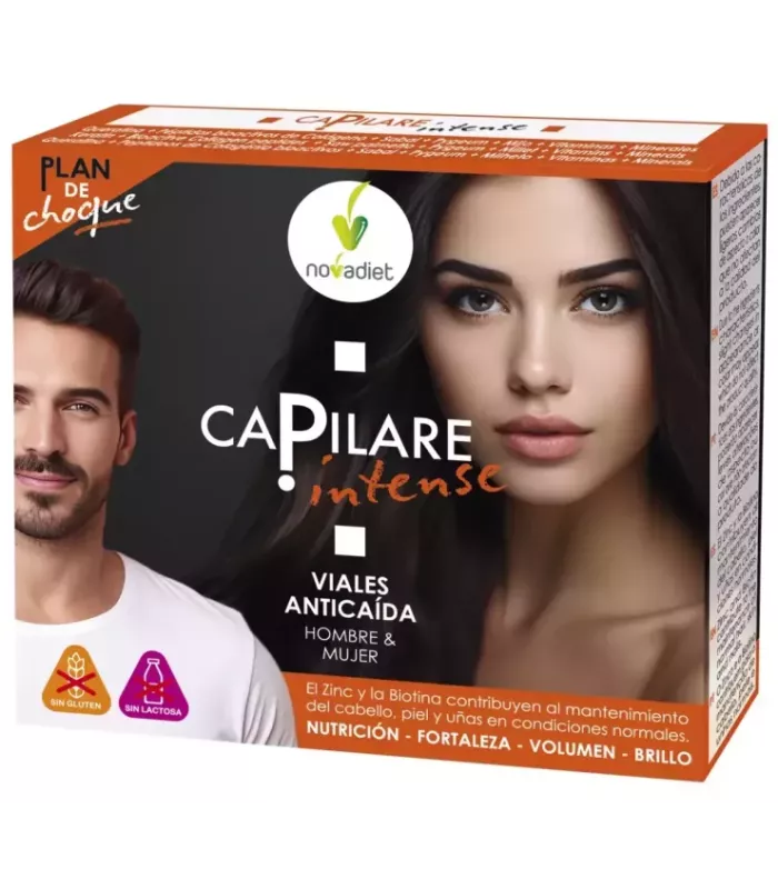Imagen que ilustra la caída del cabello y el impacto del estrés y la dieta en su salud.