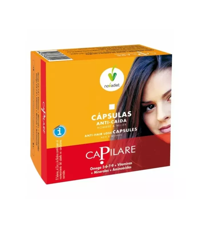 Imagen de un suplemento que promueve la salud del cabello