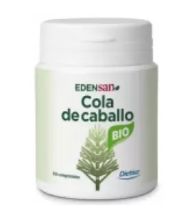 Imagen de complemento alimenticio de cola de caballo ecológica.