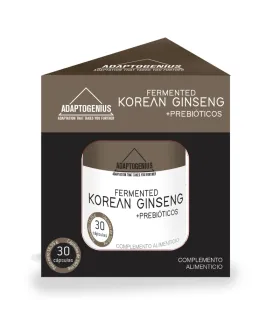 ADAPTOGENIUS GINSENG ROJO COREANO 30 CÁPS.