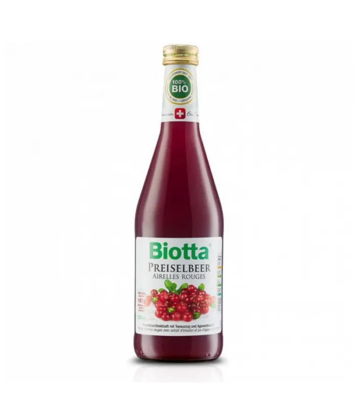BIOTTA JUGO DE ARÁNDANOS ROJOS