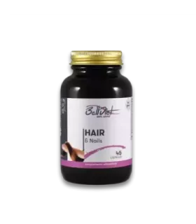 Imagen de un suplemento natural para el cabello