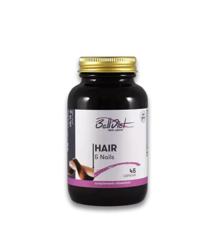 Imagen de un suplemento natural para el cabello
