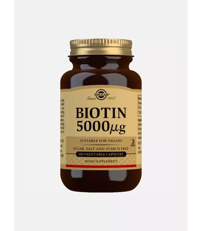 Imagen de un frasco de biotina