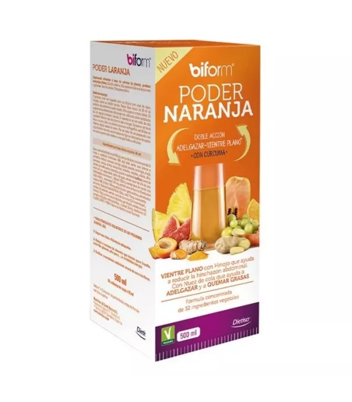 Imagen del complemento alimenticio Dietisa Biform Poder Naranja