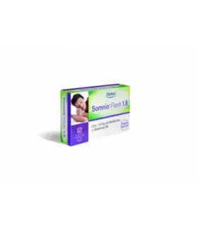 Complemento alimenticio Dietisa® Somnio® Flash 1.8 con melatonina y vitamina B6