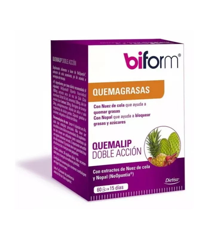 Imagen del complemento alimenticio NeOpuntia® con ingredientes como nopal