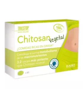 Imagen del complemento alimenticio Triestop Chitosán Vegetal de Eladiet