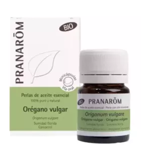 Perlas de aceite esencial de orégano ecológico