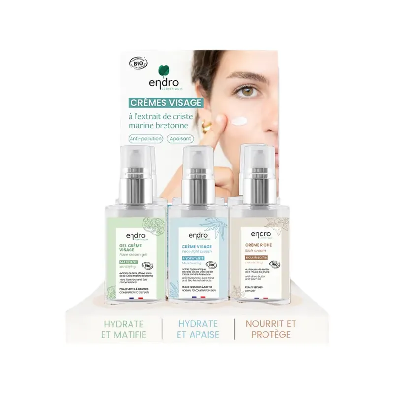 EXPOSITOR CREMAS FACIALES VACIO