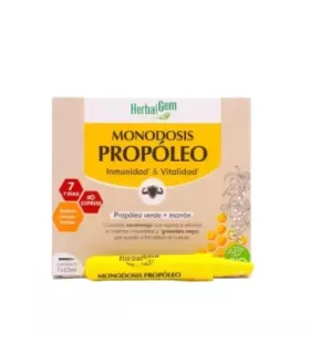 Imagen de monodosis de propóleo puro