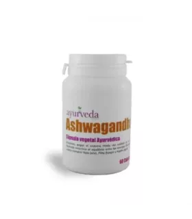 Suplemento Ayurveda Ashwagandha en cápsulas