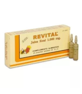 Imagen de Revital Jalea Real 1000mg en viales