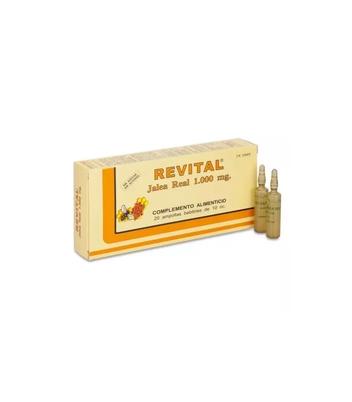 Imagen de Revital Jalea Real 1000mg en viales
