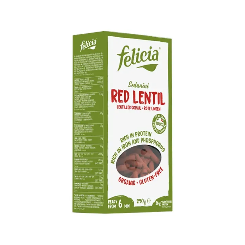 SEDANINI LENTEJA ROJA BIO