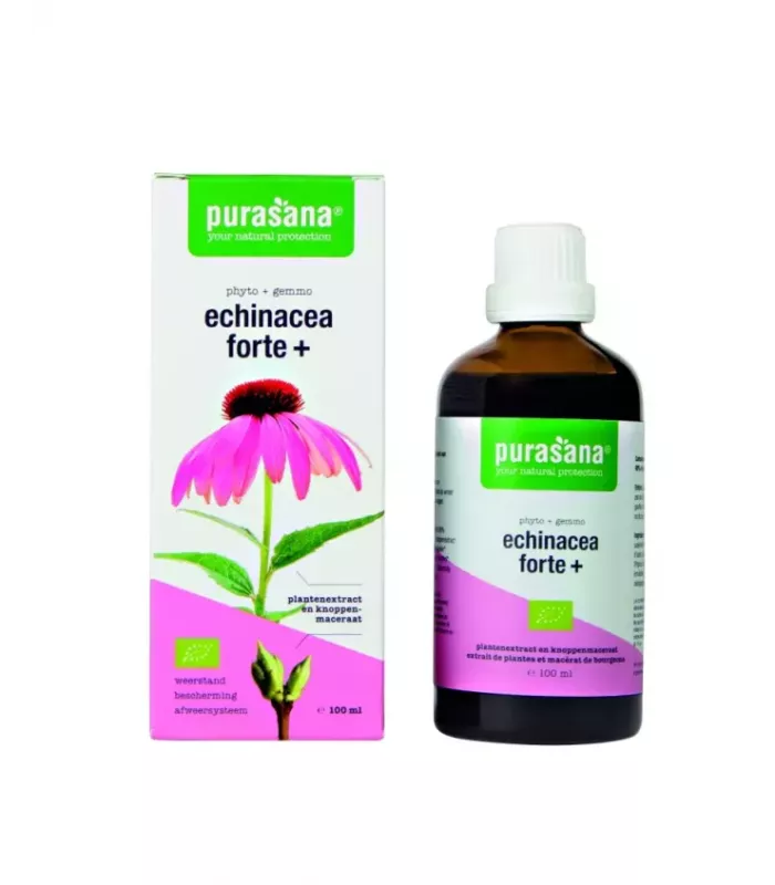Imagen del complemento alimenticio Purasana Echinacea Forte