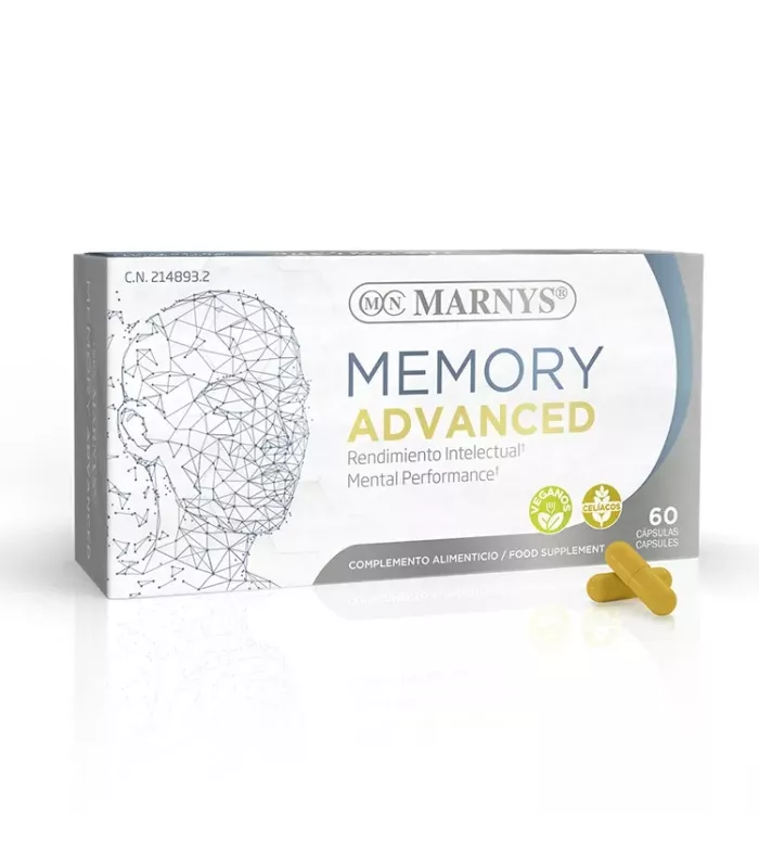 Imagen del producto que mejora la memoria y la función neuronal con ingredientes como Citicolina