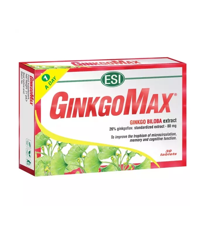 Imagen de complemento natural de Ginkgo Biloba