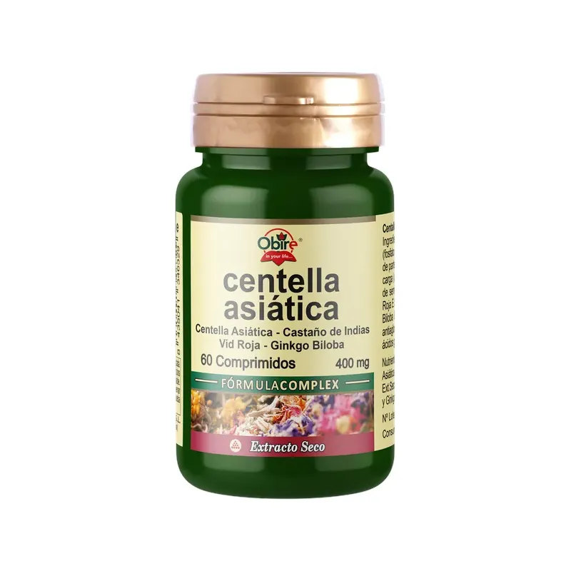 CENTELLA ASIATICA (COMPLEX) 400 MG. 60 COMPRIMIDOS